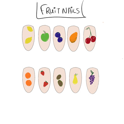 FRUITS NAILS🍑
