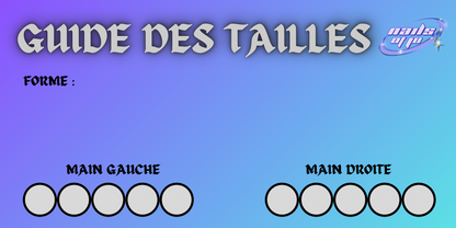 LOT GUIDE DES TAILLES MAINS (17)