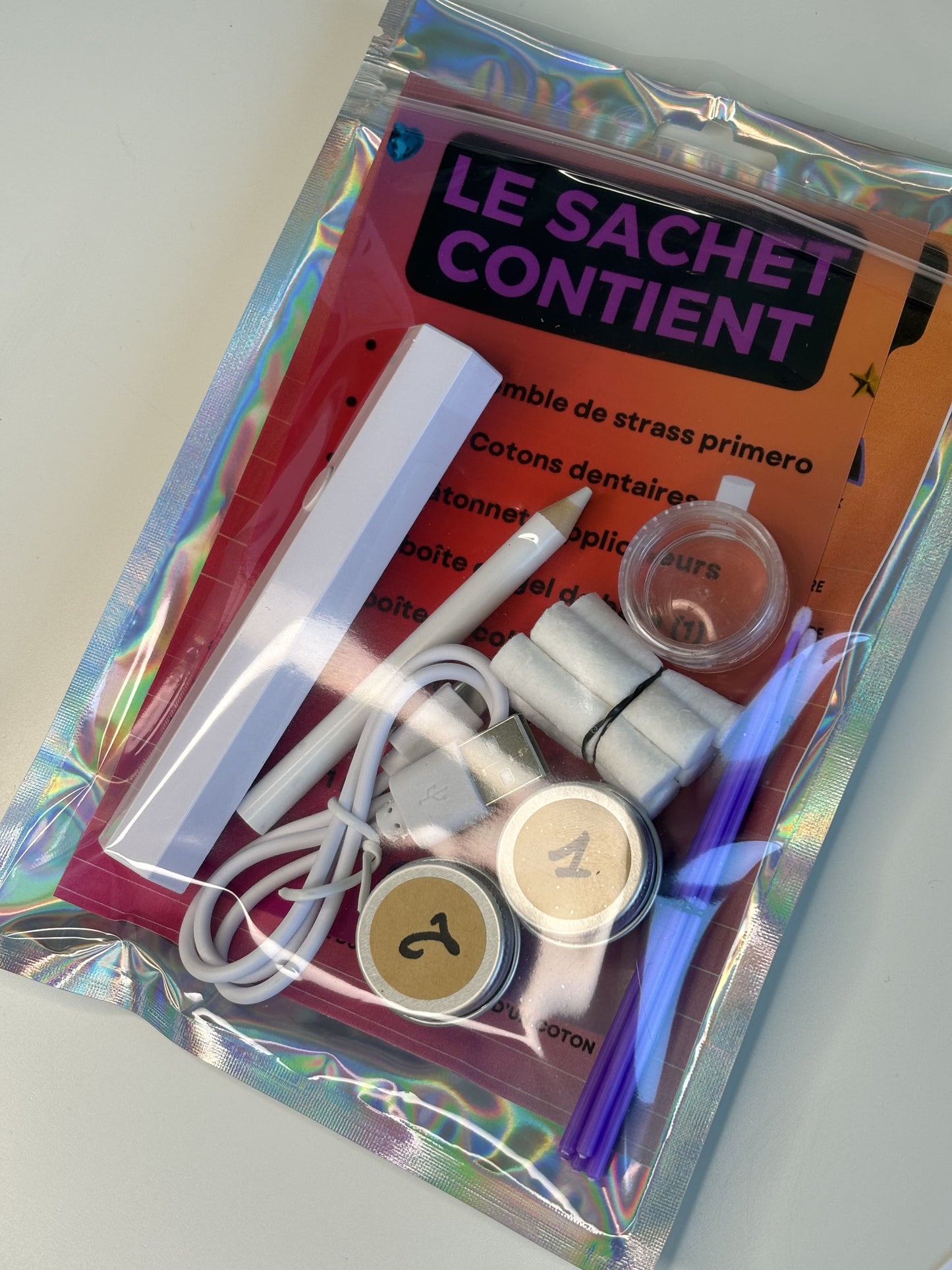 KIT STRASS LIGNE (Couleur au choix)